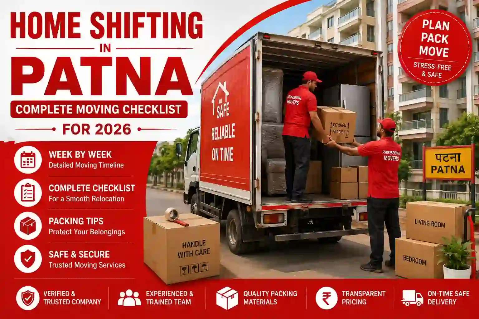Home Shifting in Patna 2026: Complete Moving Checklist
